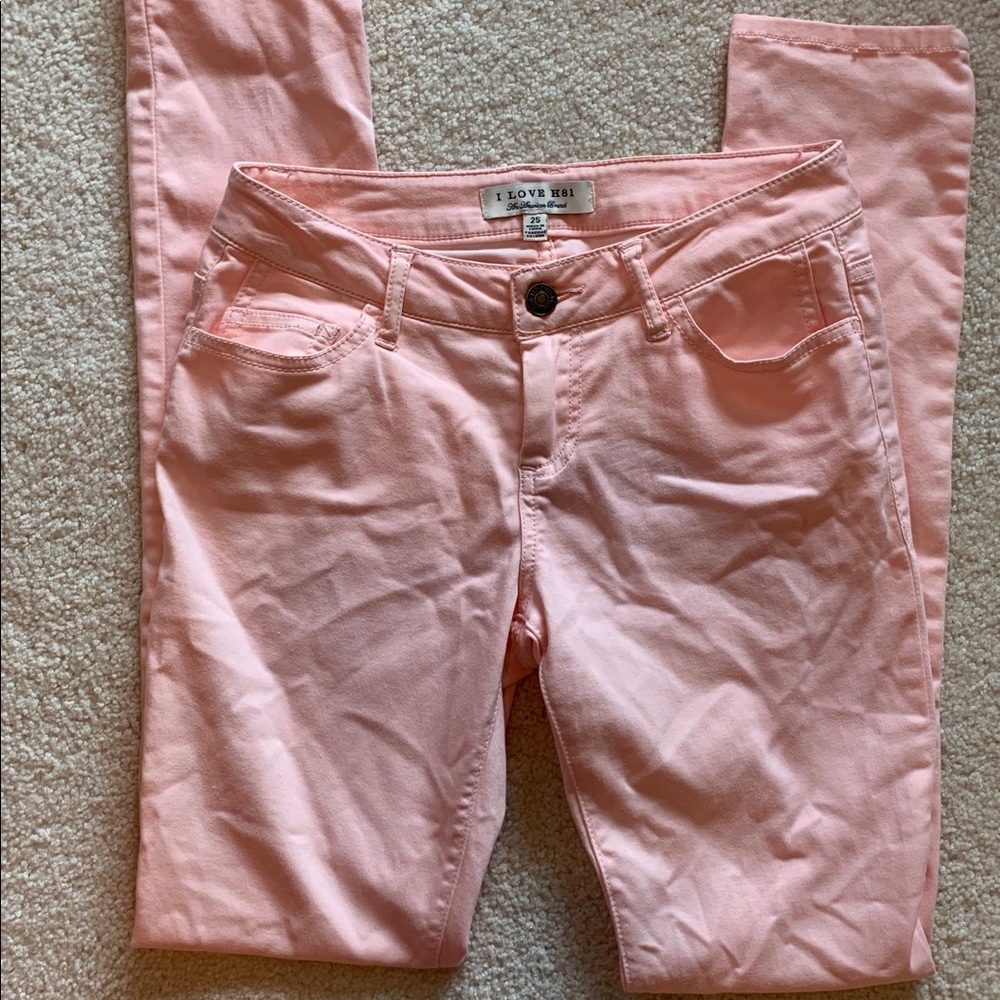 Pink pants